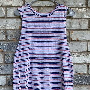Aeropostale Red White & Blue Cropped Tank